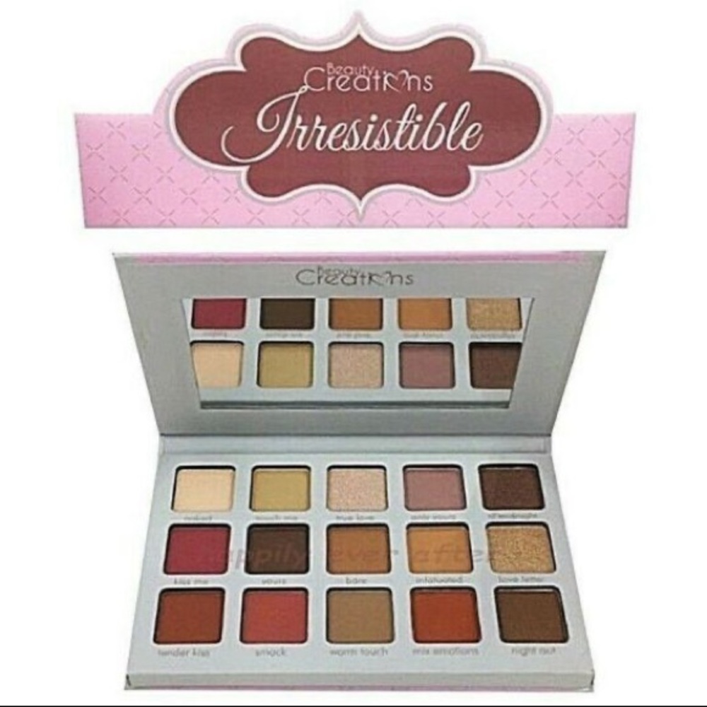 IRRESISTIBLE 15 colors EYESHADOW PALETTE By Beauty Creations